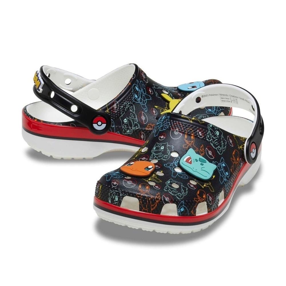 Crocs Pikachu & Kanto First Partners Classic Clogs by Crocs - Adult Size 9